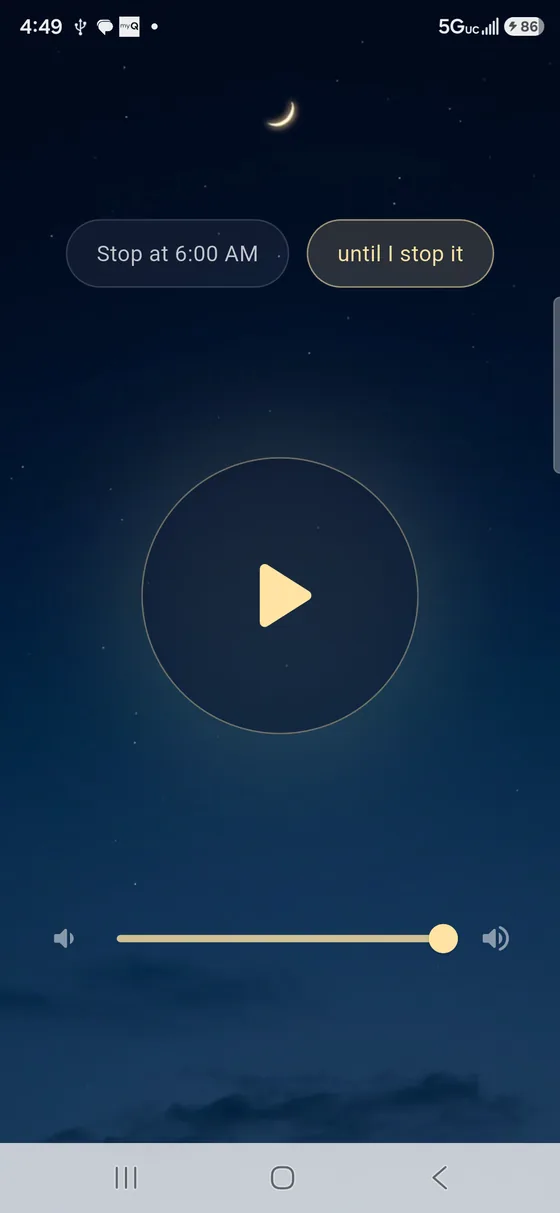 Simple sleep screenshot: until i stop it